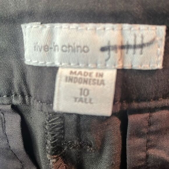 New! J. Jill Grey Stretch Live in Chinos Brushed cotton blend straight leg Pants - Picture 5 of 8